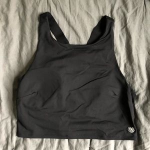 Open Back Strappy Crop Top